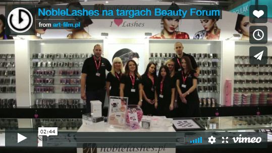 NobleLashes na targach Beauty Forum